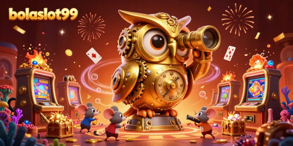Experience thrilling gameplay with bolaslot99, where excitement meets chance in a vibrant casino setting.