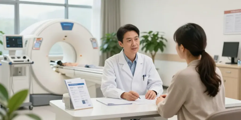 Professioneller Radiologie-Consultation im Diagnostikzentrum Wolfsburg