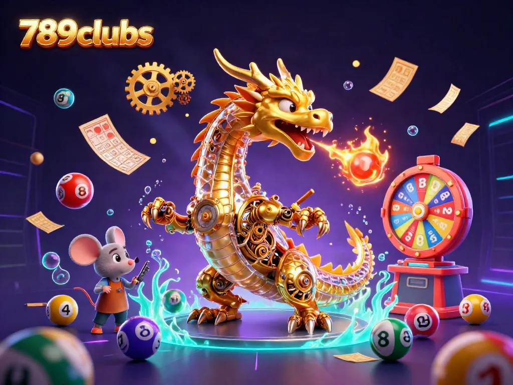 Experience exhilarating winning moments at 789clubs with vibrant 3D casino elements and dynamic gaming action.
