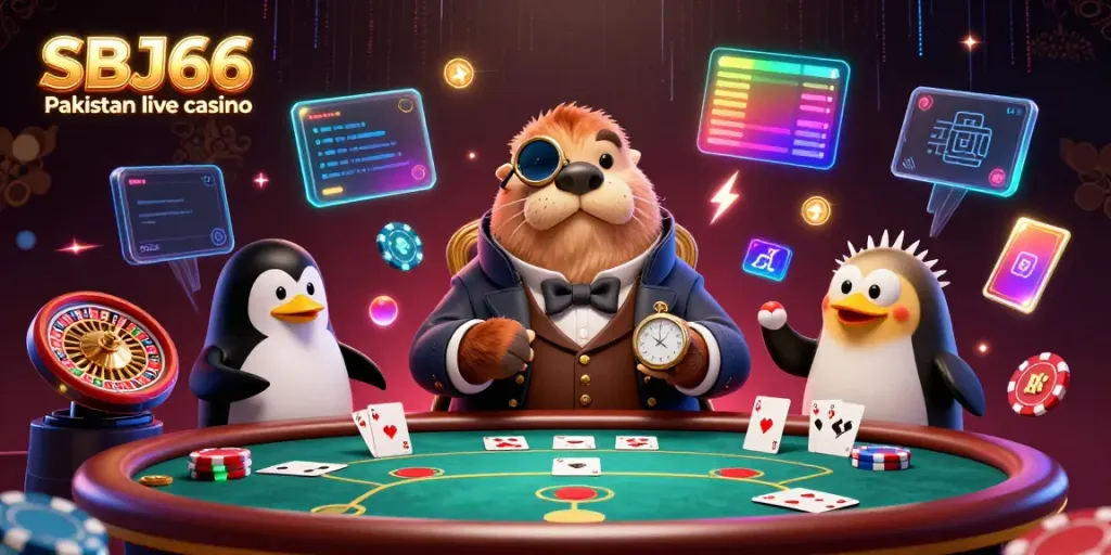 Experience the thrill of SBJ66 Pakistan live casino with live dealers and immersive gameplay.