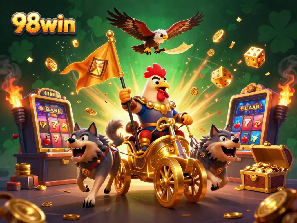 Experience thrilling wins at 98win with dynamic slot action and golden treasures.