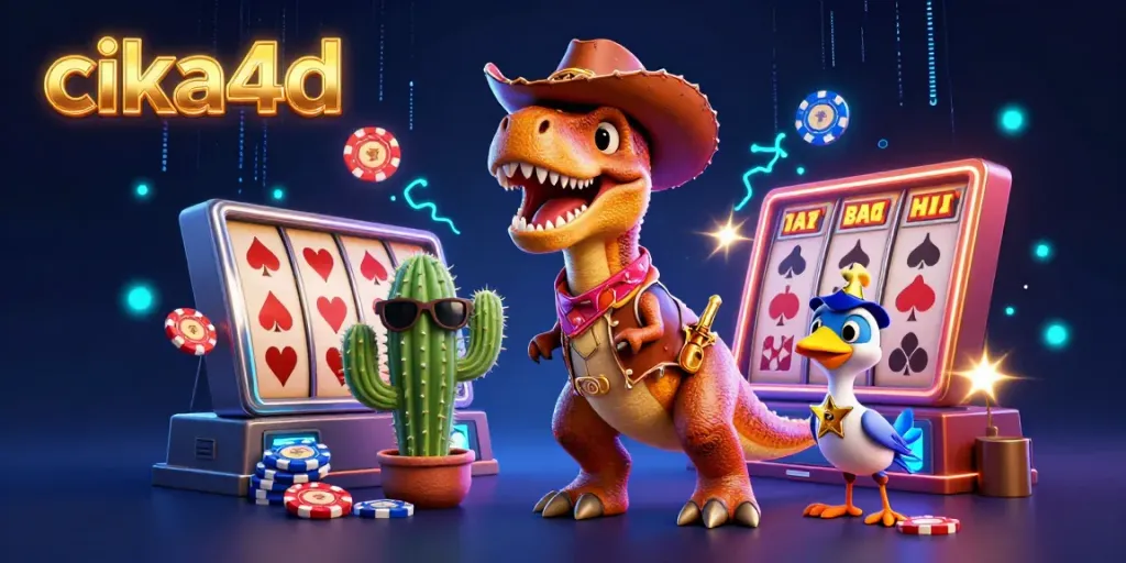 cika4d offers gamers an exciting gaming experience with colorful characters and vibrant casino elements.