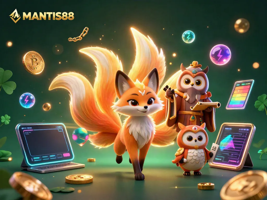 MANTIS88 illuminates the gaming world with vibrant spirits and crypto treasures.