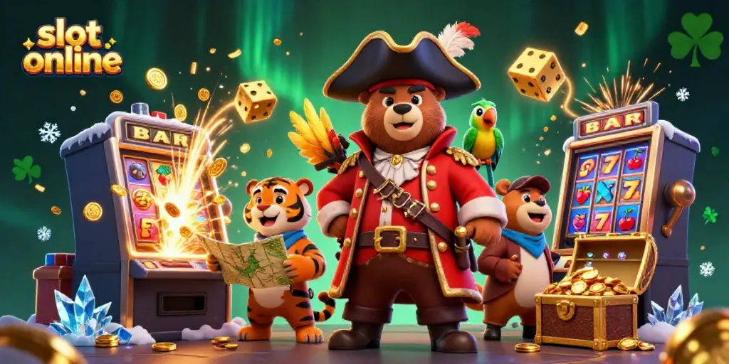 Menangkan slot online dengan keberuntungan, gambar berwarna-warni di DENTOTO.